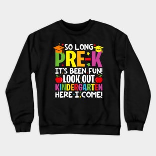 Kids Preschool Graduate Pre K Grad 2024 Preschool Graduation 2024 Crewneck Sweatshirt